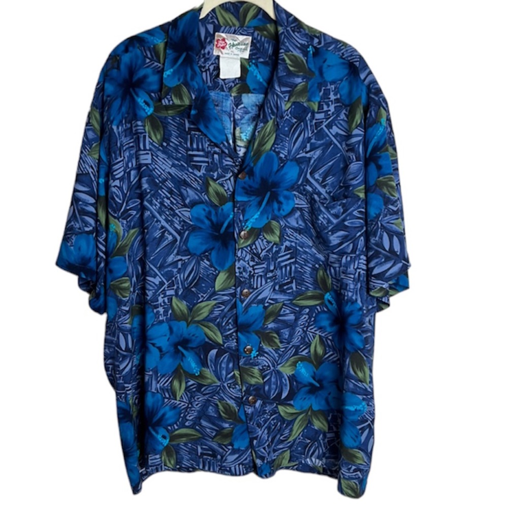 Hilo Hattie Hawaiian Shirt Sz XL